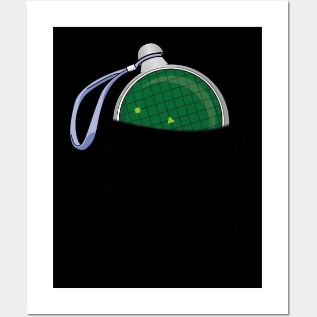 Dragon Ball Radar Wall Art by CrawfordFlemingDesigns